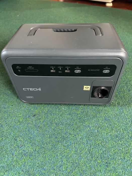 Зарядна станція СТЕСНі GT600, 600W, 384Wh LIFEPO4 Refurbished