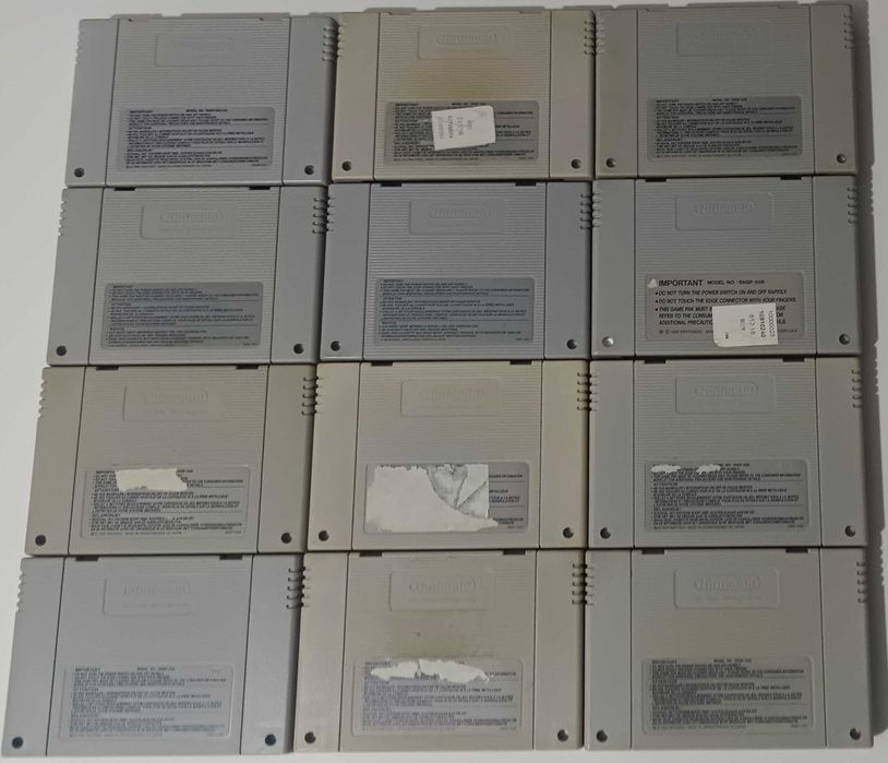 Jogos SNES Lote 1