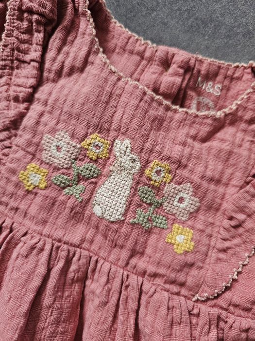 M&S Sukieneczka w stylu boho 6-9m