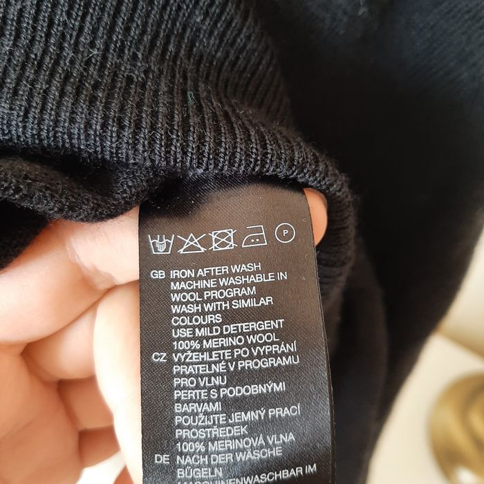 Welniany sweterek hm 38 merino