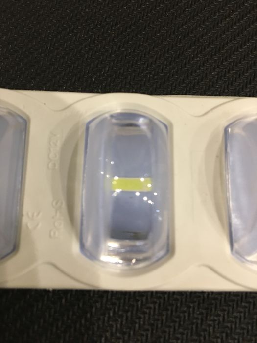 Світлодіодний модуль 3SMD з лінзами 12 v , білий пластик Avtoexpect