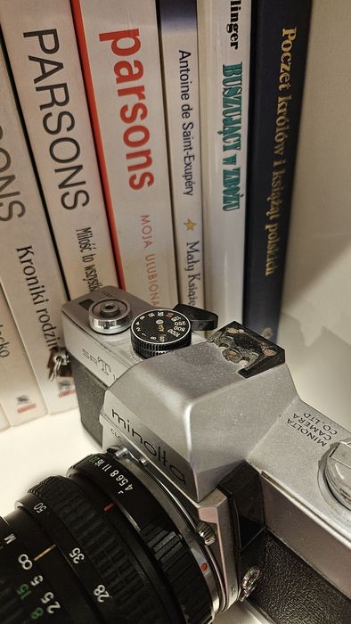 Minolta SRT 101 + obiektyw