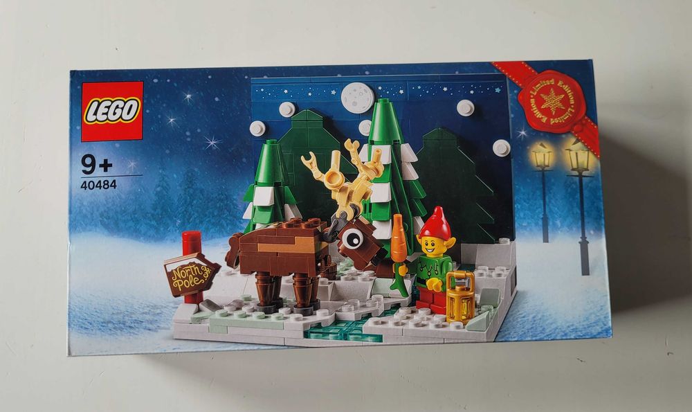 Lego 40484 Podwórko Świętego Mikołaja nowe