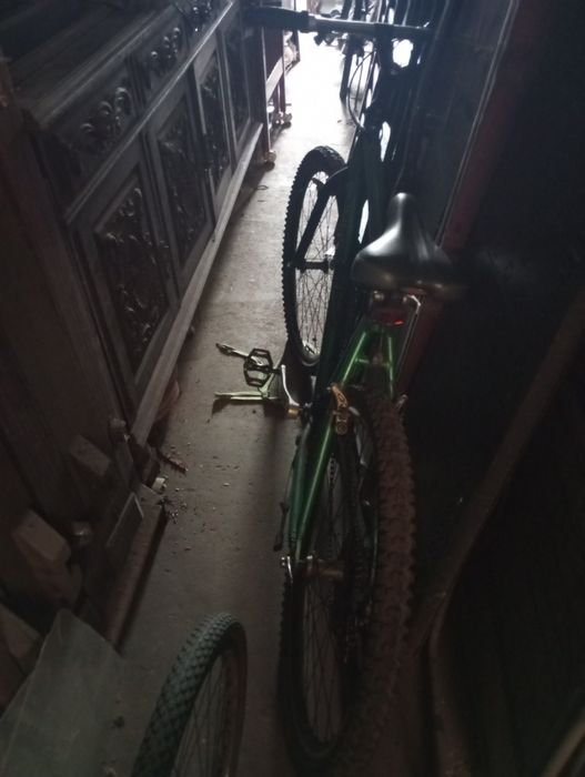 Bicicleta usada para despachar