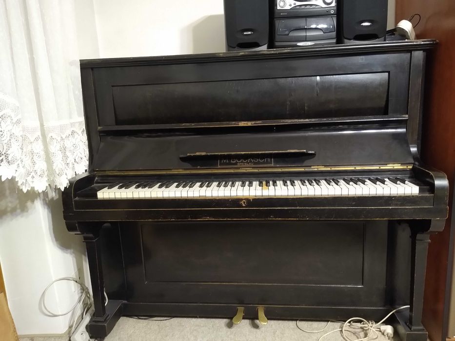 Pianino M.Bocksch Breslau