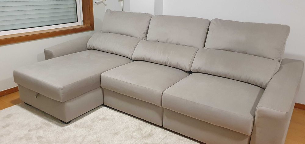 Sofá chaise longue novo embalado