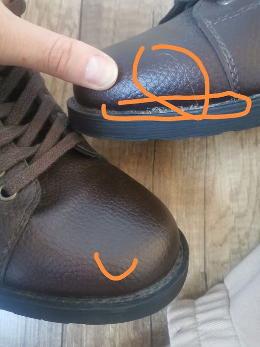 Buty męskie Waikiki 43 brązowe trzewiki  botki