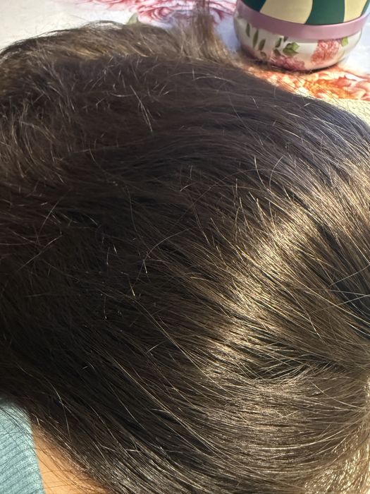 Piekne zdrowe wlosy peruka naturalna 100% ludzkie nowe Poznań