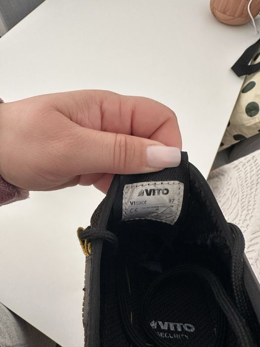 Calçado de segurança S1PS VITO Nox