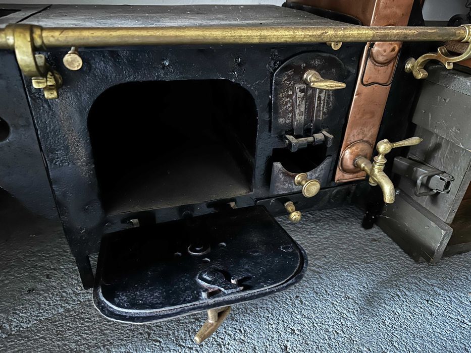 Fogão antigo a lenha