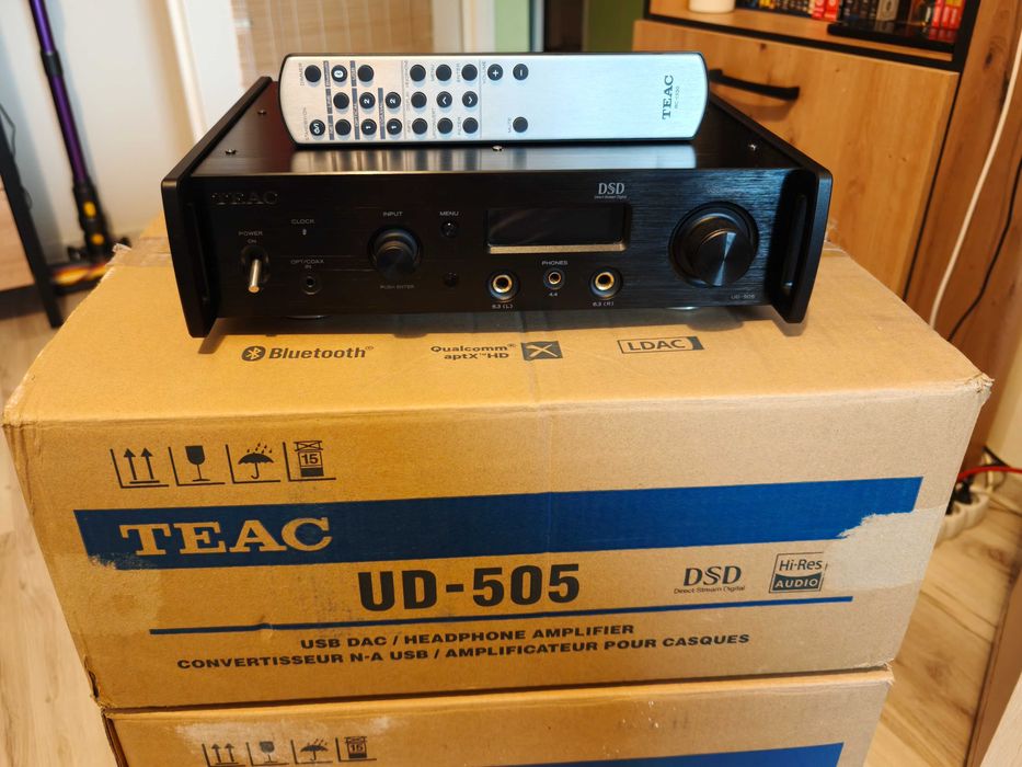 TEAC UD-505 + 2 x AP-505 - Pełny Komplet