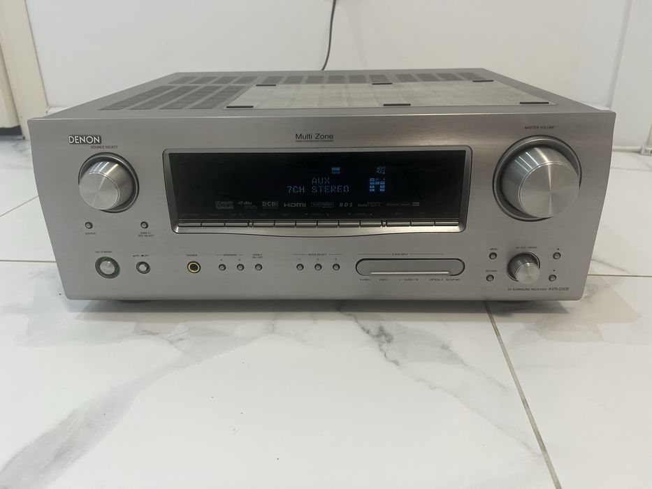 Ресивер DENON AVR-2308 . Потужний приймач підсилювач.