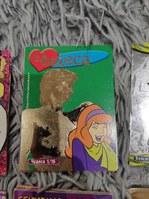 Редкие карточки Скуби-ду