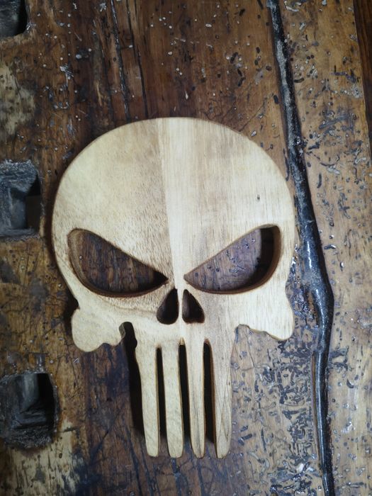 Logo punisher punishera dekoracja pomysł na prezent dla mężczyzny