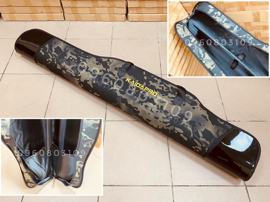 Напівжорсткий чохол-тубус Kaida 135/150 см – захист вудилищ Чехол для