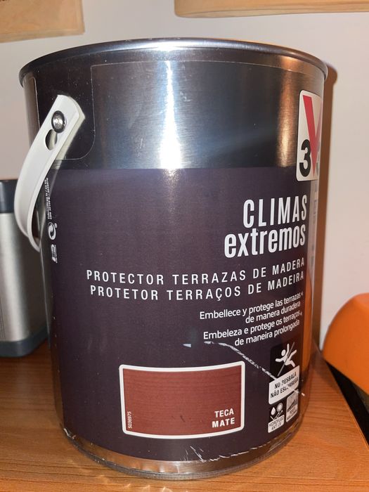 Protetor madeira exterior V33 INCOLOR Mate  2.5L