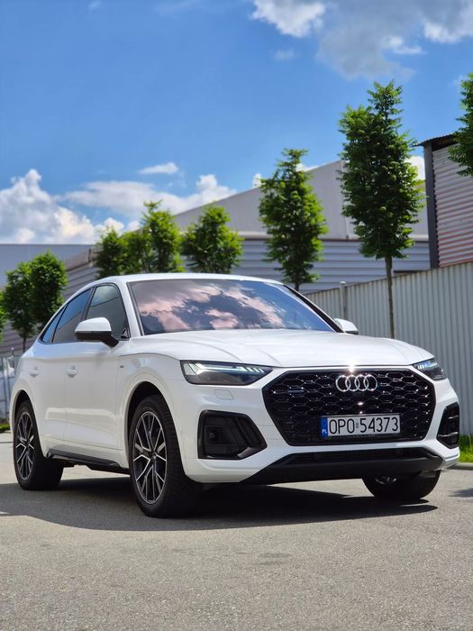 Audi Q5 Sportback 40 TFSI S-Line 11 000 Km Nowe Auto Pierwszy właściciel Salon Polska