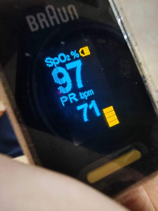 Oxímetro braun(um dos melhores do mercado)