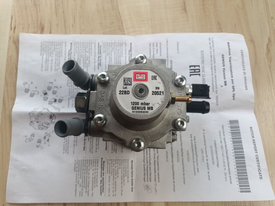 Reduktor parownik LPG BRC GENIUS MB 1200