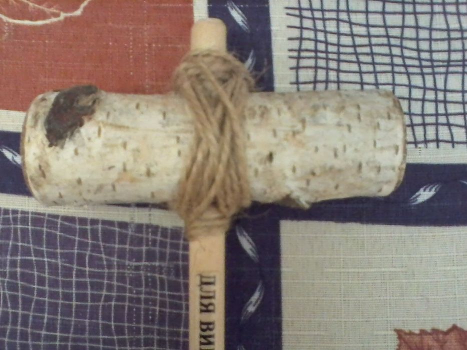 Молоточок березовий(для вибиття дурничок з макітри)