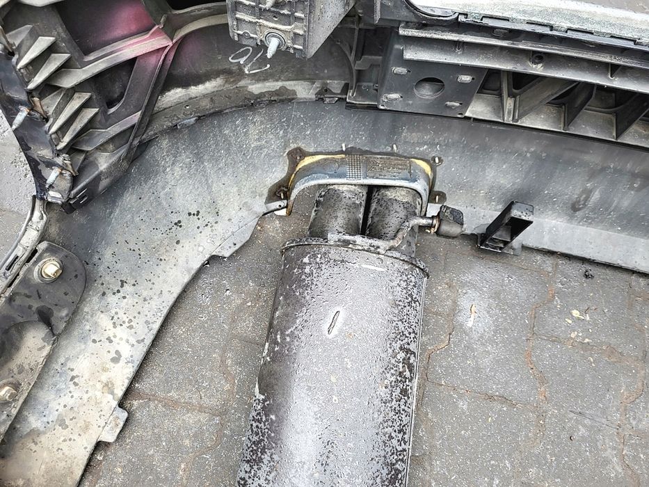 tłumik wydech tył abt audi a4 b6 sedan