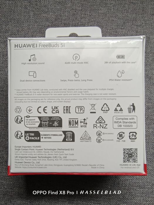 Huawei FreeBuds 5i selados