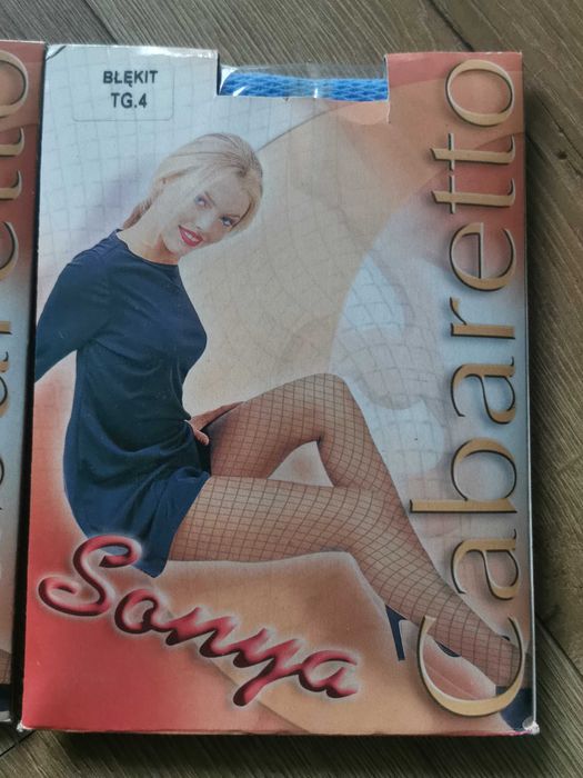 Rajstopy damskie Kabaretki, rozmiar 4