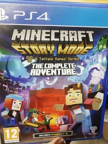 MINECRAFT story mode complete adventure ps4, sklep Tychy