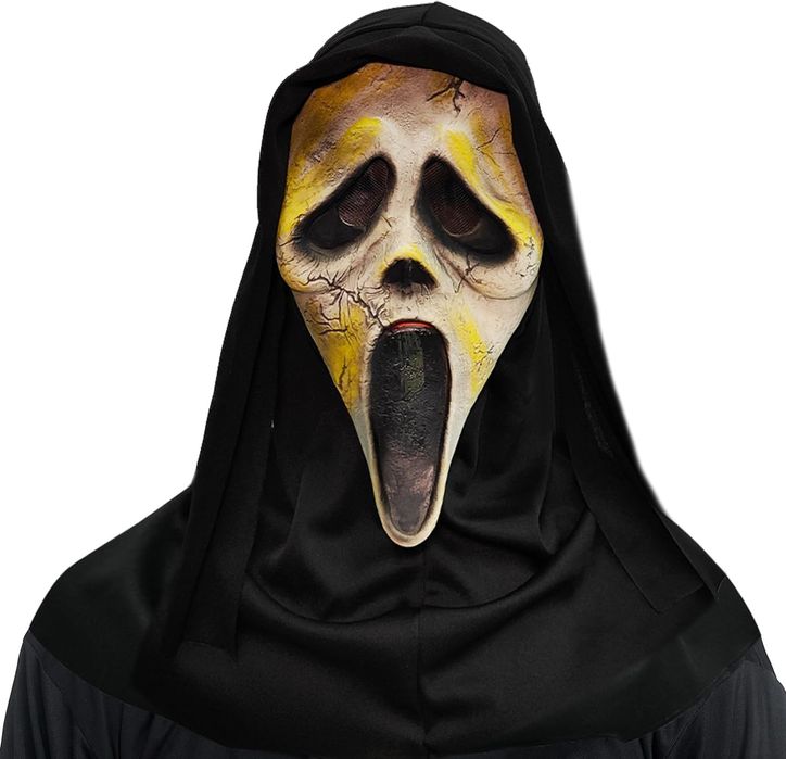 Straszna Lateksowa Maska Horror Na Halloween Rozmiar