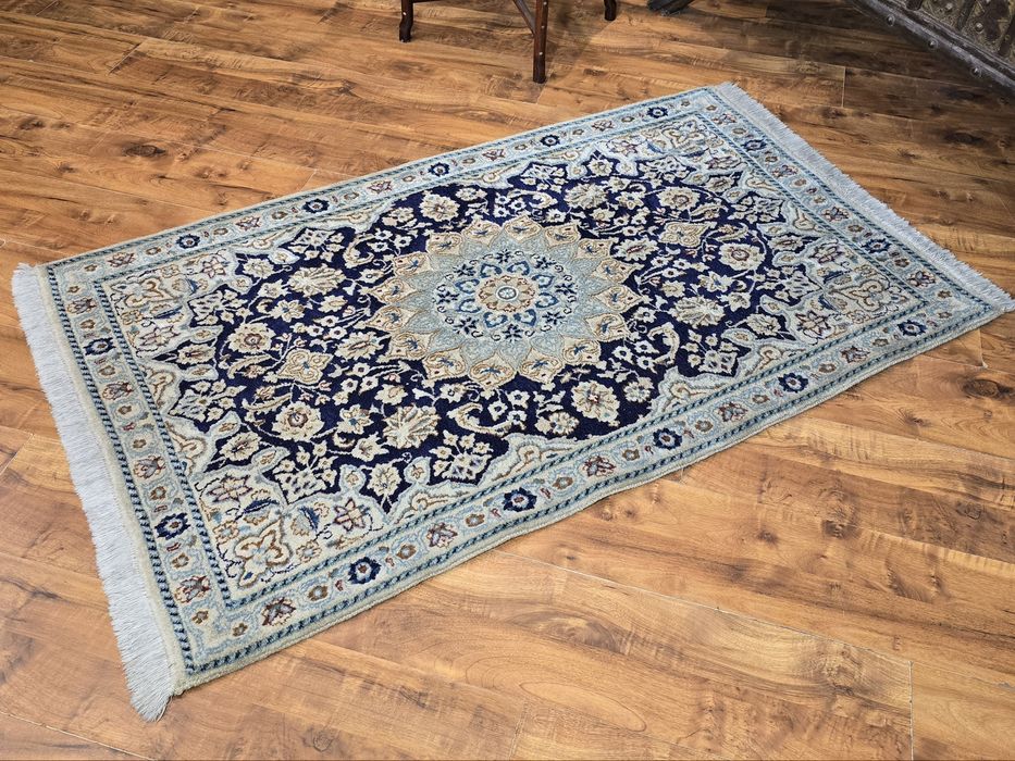 Perski Dywan Nain Vintage Ręcznie Tkany Wełniany 92x145cm - Persopolis