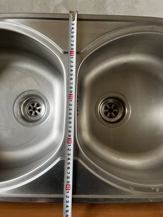 zlewozmywak dwukomorowy