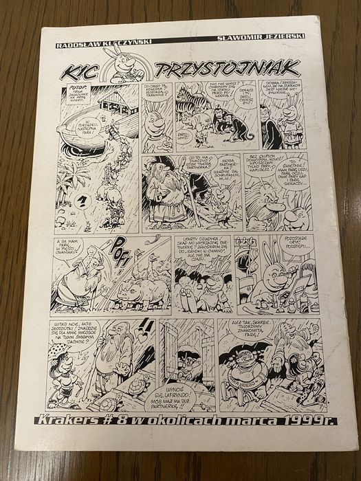 Krakers  7 ( 1998/03 ) magazyn komiksowy, komiks