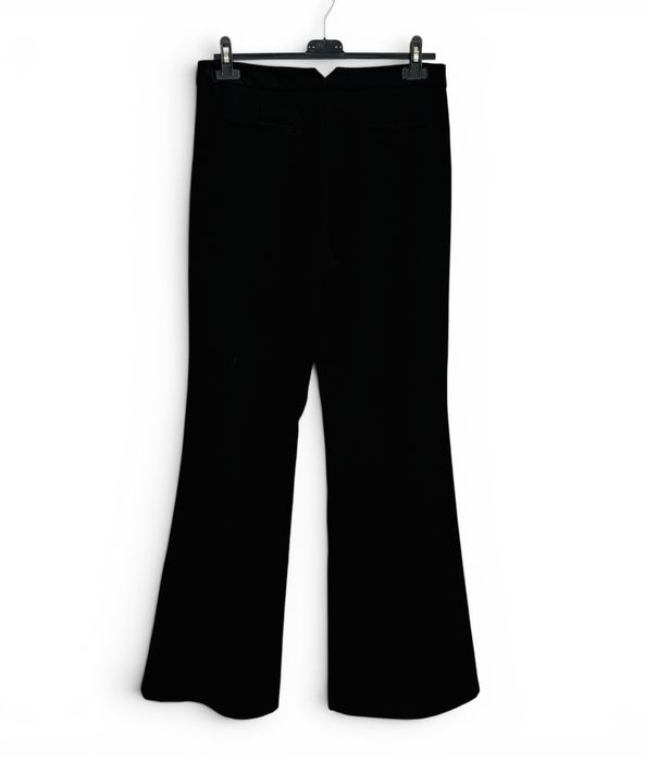 Spodnie Flare Smart Casual Czarne L