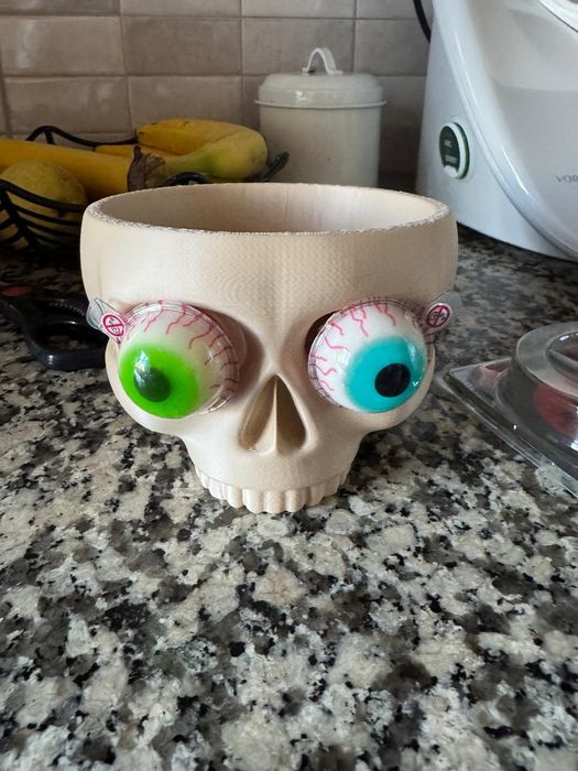 Taças caveira feita em impressão 3D