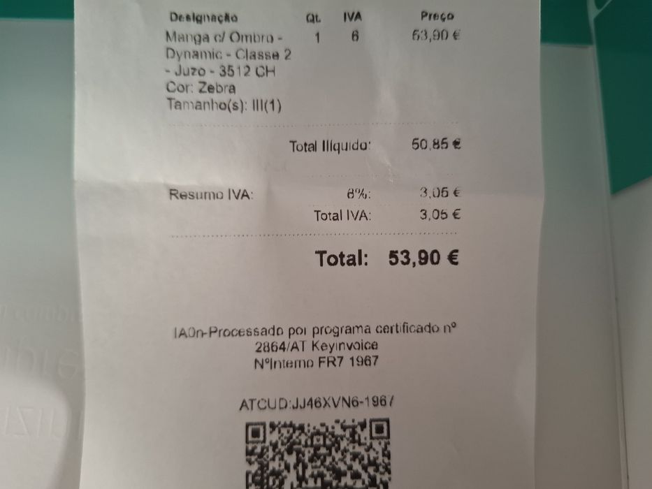 Juzo manga de compressão com ombro para pós-cirurgia braço etc