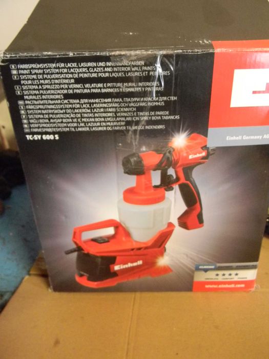 Einhell TC-SY 600 S 600 W Elektryczny pistolet natryskowy