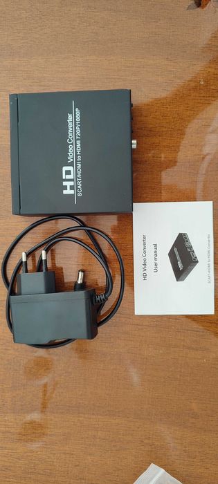 Converter de Vídeo HD-  SCART/HDMI para HDMI 720/1080P