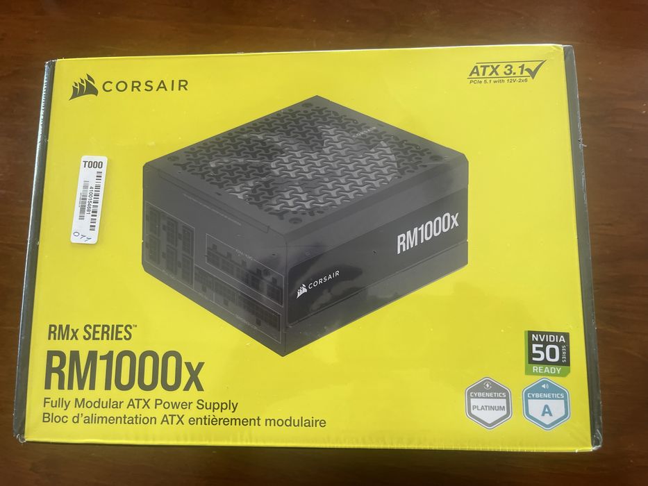 Fonte de Alimentação CORSAIR RM1000x