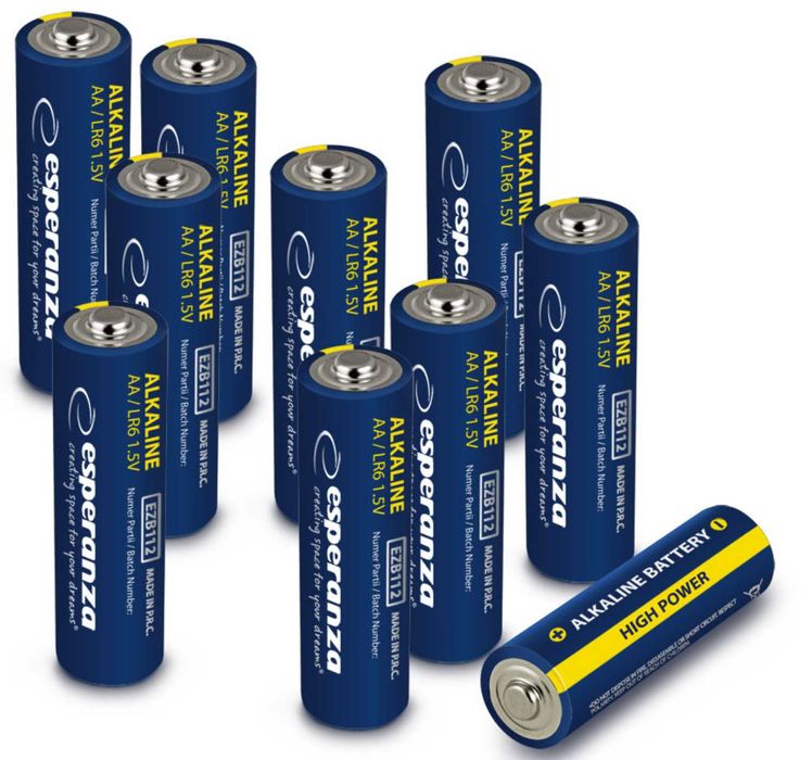 20 x Bateria alkaliczna AA R6 1,5V  do pilotów i zabawek 20 szt