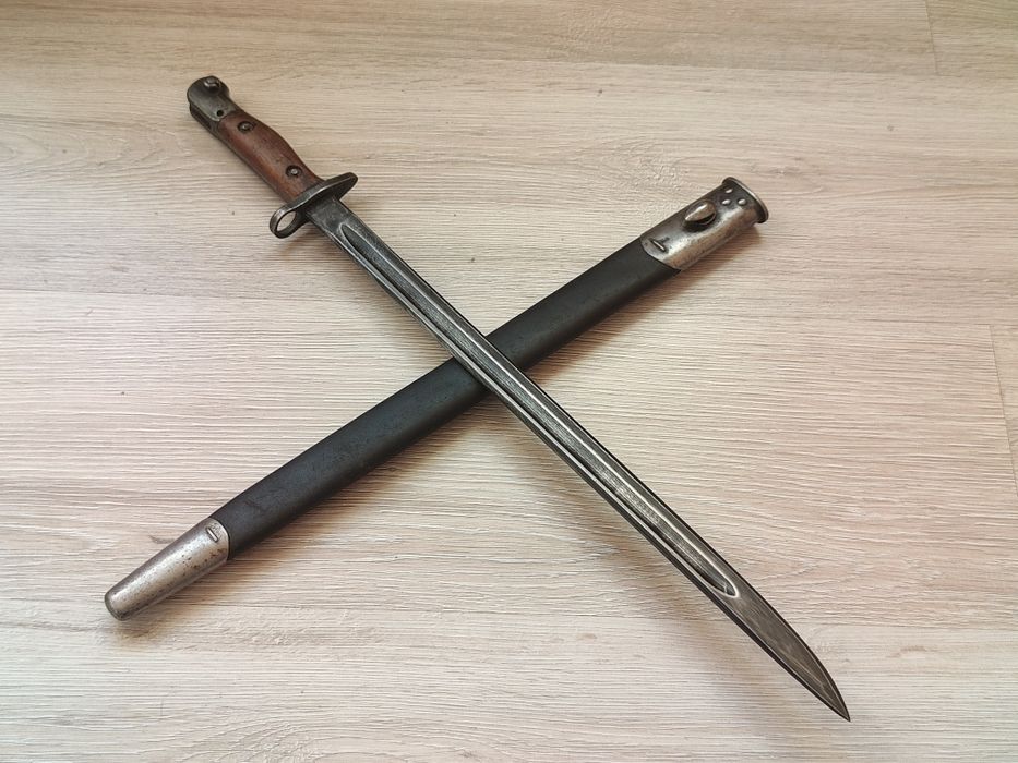 Штык образца 1907 года к магазинной винтовке системы Ли Энфильд No1MKI