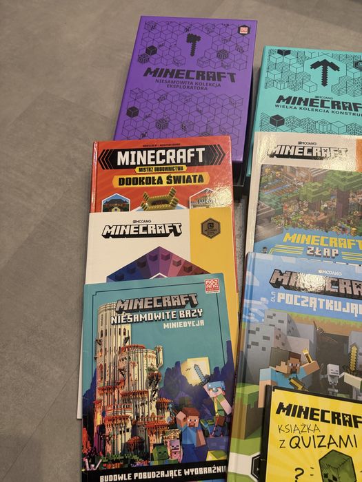 Zestaw książek Minecraft