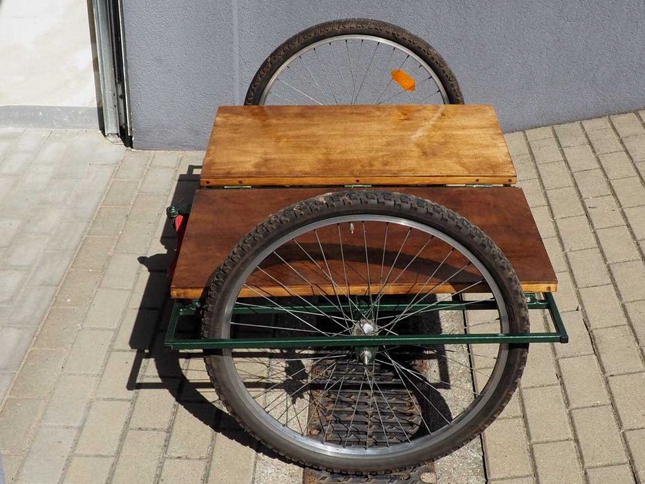 przyczepka rowerowa wózek transportowy do kajaka canoe