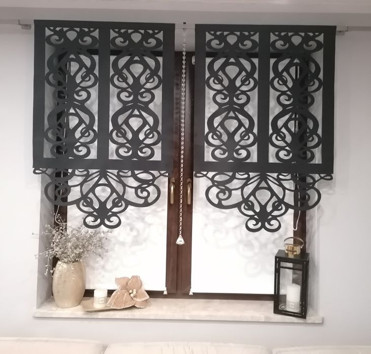 Firany, panele, roletki, ekrany, ażury - panel ażurowy basic shi