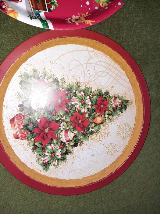 Подносы новогодние