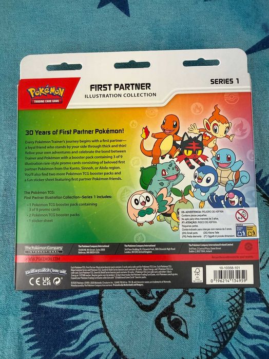 Pokemon First Partner Illustration Collection (Series 1)