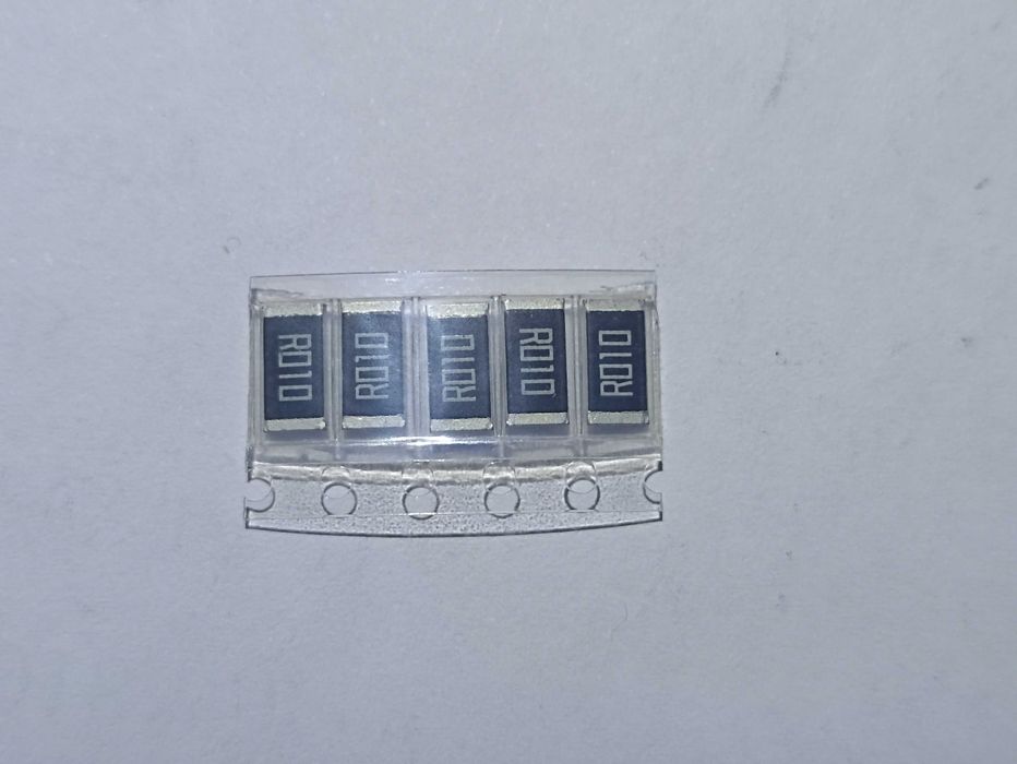 50шт Набор резисторів SMD 2512 0,001-0,015-0,1 0.005-0,01 02-05-1Ом
