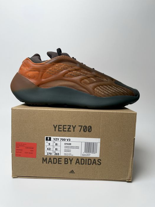 Оригинал Adidas Yeezy 700 V3 ʼCopper Fade’ (GY4109) оригинальние изи