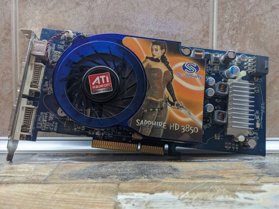 ジャンク Sapphire Radeon HD3850 AGP ビデオカード sapphire カードの