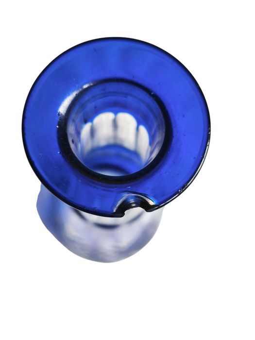 Garrafa de cristal lapidado