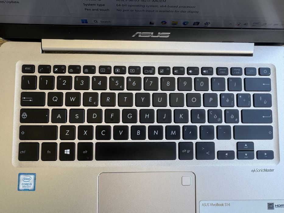 Asus Vivobook 14 Core i5 |  256GB | 8GB